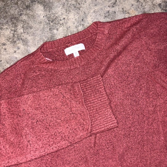new directions Sweaters - New Directions Sweater Womens Medium Maroon Long Sleeve Side Button Pullover